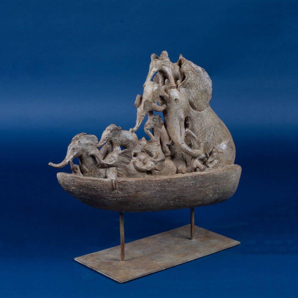 Elephant boat