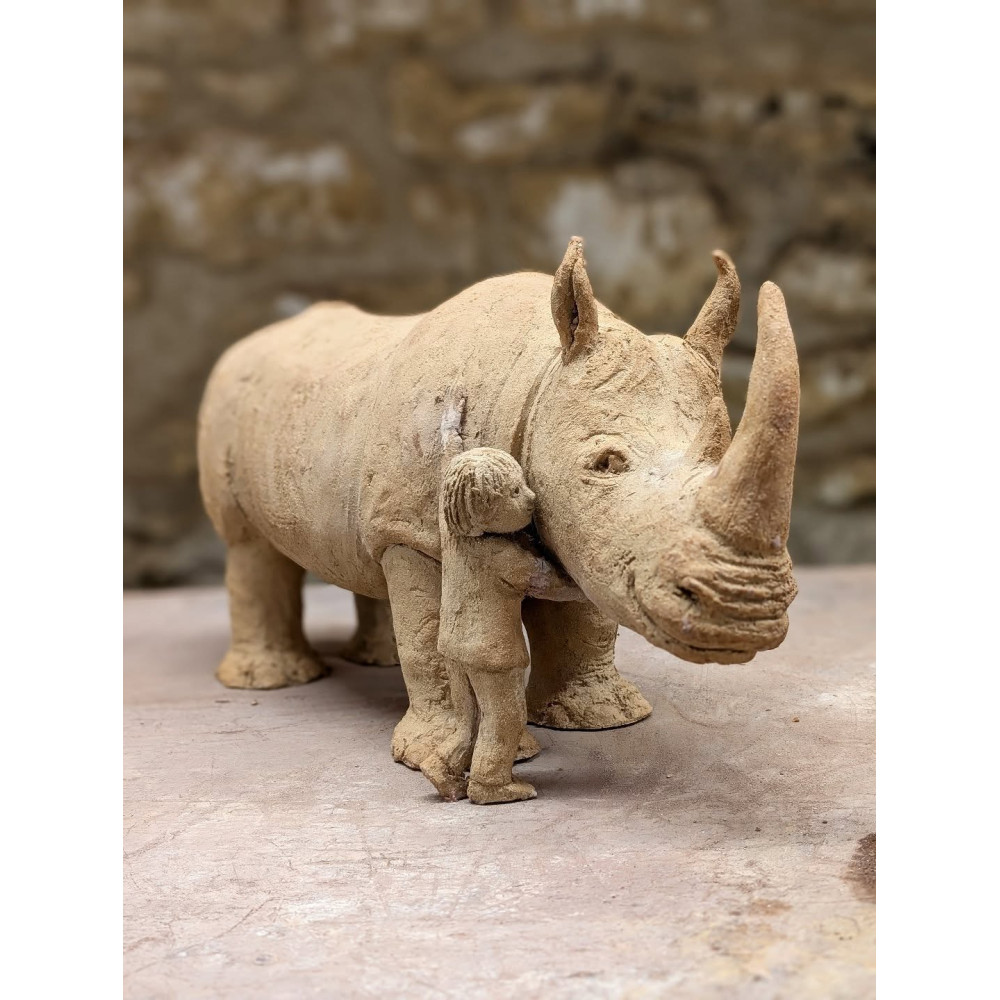 Un rhinocéros d'exception (terre...