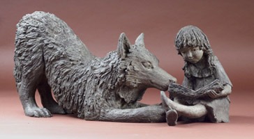 Nouvelle sculpture : édition bronze de l'école du chien