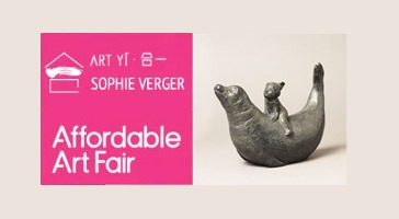 Mes sculptures bronze à Affordable Art Fair Bruxelles avec La galerie Art Yi
