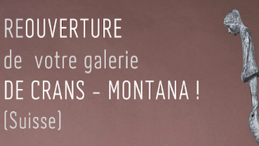 Réouverture de la Galerie Platini de Crans-Montana pour la saison d'hiver !