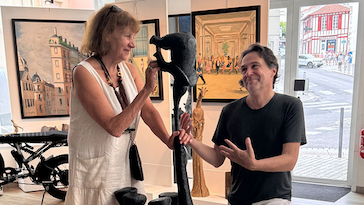 Exposition d'été à la Galerie L'œil du Prince, Biarritz, jusqu'au 30 septembre 2026