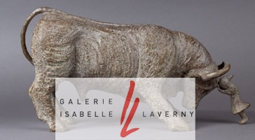 Exposition MERVEILLES Sculptures animalières de Sophie Verger à la Galerie Isabelle Laverny à Paris