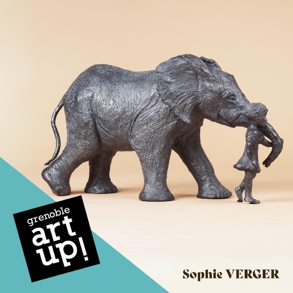 Rencontrer mes sculptures bronze à GERNOBLE ART UP avec la Galerie Sylvie Platini