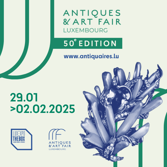 Invitation à Antiques & Art Fair Luxembourg avec la Galerie Septentrion
